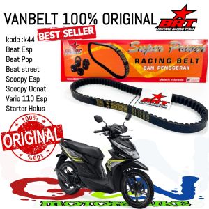 RACING BELT K44 BRT BEAT POP K44 BEAT STREET FI ESP SCOOPY DONAT VBELT BRT ORIGINAL SENTUL BOGOR VBELT K44 ASSY BELT BEAT FI ESP SCOOPY ESP DONAT BEAT STARTER HALUS BEAT STREET BEAT FI BEAT NEW VARIO 110 LED BELT TDR SSS DAYTONA ORIGINAL HONDA BRT SENTUL