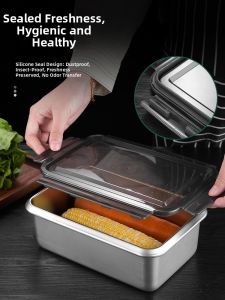 ZHENGXIANG | Food-grade 304 Stainless Steel Food Container Box