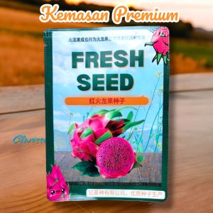 (KEMASAN PREMIUM) BIJI/BENIH BUAH NAGA MERAH IMPORT (isi -+55 butir)