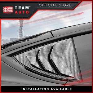 TeamAutoCare TAC40105 Tesla Model 3 Rear Car Window Shutter Cover 2 Pcs