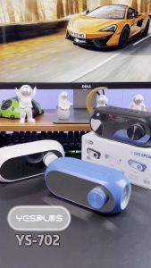 YESPLUS YS-702 Dual Alarm Clock Night Light LED Bluetooth Speaker