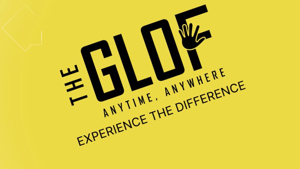 [50pcs/100pcs per box] THE GLOF Black Nitrile Disposable Glove Powder Free