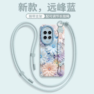 Creative Luxury Huawei Nova14 Silicone Phone Case with Wristband And Hanging Rope Female Version Vitality Edition Nova13 pro