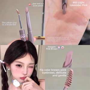 JIUQI | Dual-Head Eyebrow Pencil & Tint Light Brown