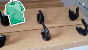 Gantungan baju gantungan handuk capstock
