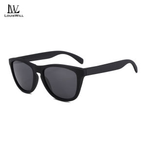 LouisWill Men’s Polarized Sunglasses Outdoor Sunglasses Retro Driving Sunglasses UV400 Clean Vision Sunglasses Cycling Riding Running Glasses for Men