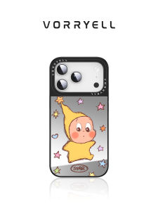 VORRYELL | Cute Cartoon Mirror Magnetic Charging Anti-fingerprint High-end iPhone Case