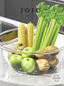 Vòi Rửa Mặt Trong Suốt Dày Bền Sâu Sang Trọng Cho Gia Đình Dụng Cụ Vệ Sinh Cá Nhân Hình Tròn Bằng Nhựa MR GROCERY WSX-1456