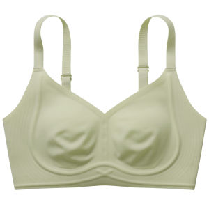 AIMO | Earseamless Thin Full Cup Bra Womens Invisible Anti-Sagging Slimming Rabbit Ear Design Underwear Supportive Comfortable Nylon