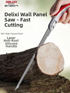 DELIXI | Fine-tooth Japanese Steel Woodworking Garden Saw