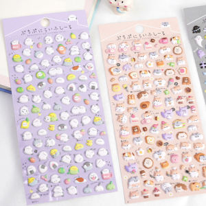 Dễ Thương Hoạt Hình Miếng Dán Xốp 3d Hạt Mini Trang Trí Điện Thoại Di Động Đề Can Cho Chó Chim Cánh Cụt Pandas Vẹt Những Người Yêu Động Vật