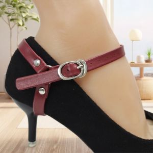 Anti-Slip Adjustable Shoelace  Heel Straps