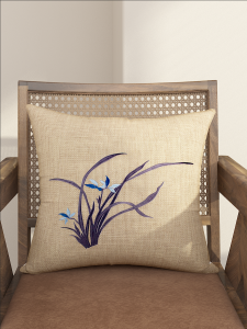 Đệm Ghế Sofa Hình Lá Tre Thêu Họa Tiết Hoa Sen Lanh Phong Cách Trung Hoa Đệm Lưng Hình Chữ Nhật Đệm Ghế Trà Đệm Ghế Sofa