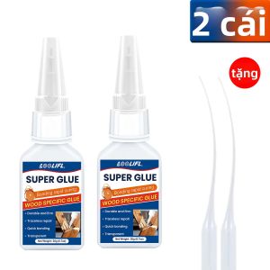 LOOLIFL | LOOLIFL 20Ml Siêu Keo Ngay Lập Tức Chất Kết Dính Mạnh Mẽ Chống Thấm Nước Cho Nhựa Gốm Kim Loại Thủy Tinh Nhanh Khô Thủ Công DIY Chất Nhờn Máy Làm
