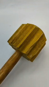 Traditional Wooden Hand Masher | Curd Beater | Dal & Lassi Ghotni | Manual Kitchen Whisker | Eco-Friendly Wooden Kitchen Tool (30 cm Pack of 1)
