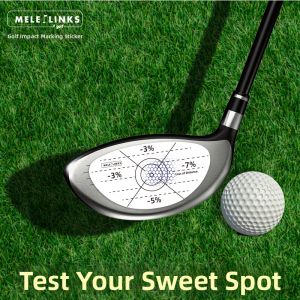 mele links | Sweet Spot Detection Stickers for Golf Clubs