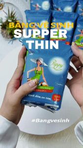 [Quà tặng 0d] Băng vệ sinh siêu mỏng-mặt lưới ban ngày 23cm ban đêm 28cm Peppy A02 có cánh (7 miếng miếng/gói5 miếng ngày và 2 đêm)
