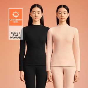 COSMO LADY | Thermal Warm Underwear Set for Women Heavy Duty Velvet Fleece High Neck