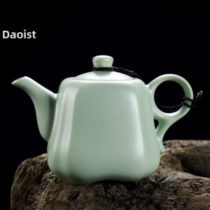 ZHIZHOU | Ruyao Porcelain Gongfu Tea Set Filtered Home Use Tea Pot With Crackle