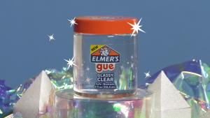ELMERS GUE PRE-MADE SLIME GLASSY TRANSPARENT 236.5ML (AVAILABLE IN 3 COLOURS) NON-TOXIC