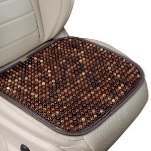 MRTREE | Cool and Breathable Car Seat Pad with Natural Bodhi Beads and Ice Silk