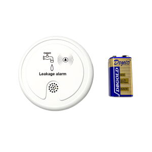 Water Leakage Alarm Water Leak Detector Alarm with 120dB Siren Flood and Water Leak Sensor Kitchen/Bathroom
