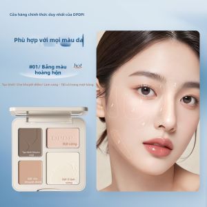 DPDP | Bảng Phấn Tạo Khối Bốn Màu Highlight Shadow Concealer