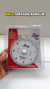 MATA GERINDA PEMOTONG KERAMIK UBIN BETON K55 TURBO 4" DIAMOND WHEEL MATA PISAU POTONG KERAMIK UBIN