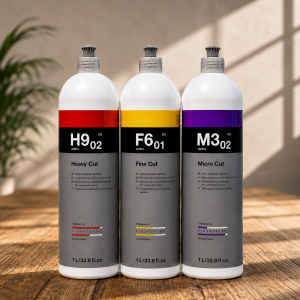 CAR Compound Polish Combo 1Liter | Heavy Fine Micro Cut | 3 Bottles