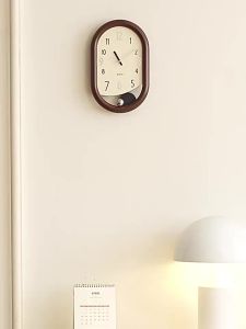 FUGUIJIAREN | Drill-Free Vintage Artistic Wall Clock