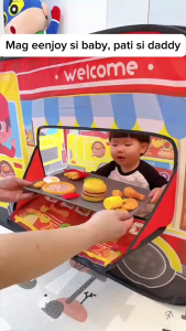 Fried Chicken Hamburger Simulation Kitchen Toys for Kids Pretend Play Fast Food Cooking Set Supermarket Toy Ice Cream