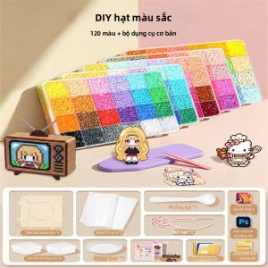 Bộ Đồ Chế Tạo Hạt 3D Màu Sắc DIY