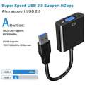 USB 3.0 to VGA Adapter Multi-Display Video Converter for Laptop Desktop PC to Monitor Projector TV. 