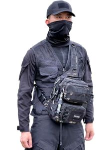 Multifunction Camouflage Chest Backpack