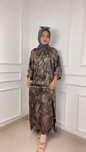 Gamis Wanita Dewasa Mewah: VINTIAN DRESS ARMANY SILK & Gamis Kondangan Etnic