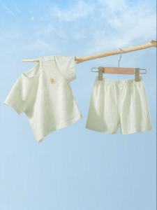 Usbettas | Summer Cool & Breathable Baby Short Sleeve Cotton Pajama Set
