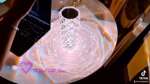 Rose Diamond Magical Table Lamp