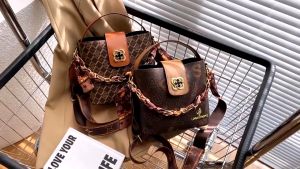 [BISA COD] 2451 tas 2 in 1 selempang wanita import fashion tas bahu wanita terkiniian tas sling bag tas hand bag kantoran dan kondangan