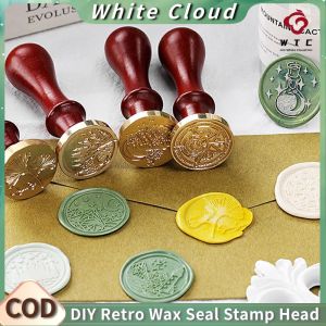 【COD】Retro Wax Seal Antique Sealing Wax Stamp Head for Wedding Invitation Gift Handcrafts Wedding DIY Envelope Wax Seal Stamp Post Decor