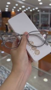 Gọng kính MIA EYEWEAR G52 mắt mèo thiết kế nhỏ nhắn càng kim loại thời trang phụ kiện nữ