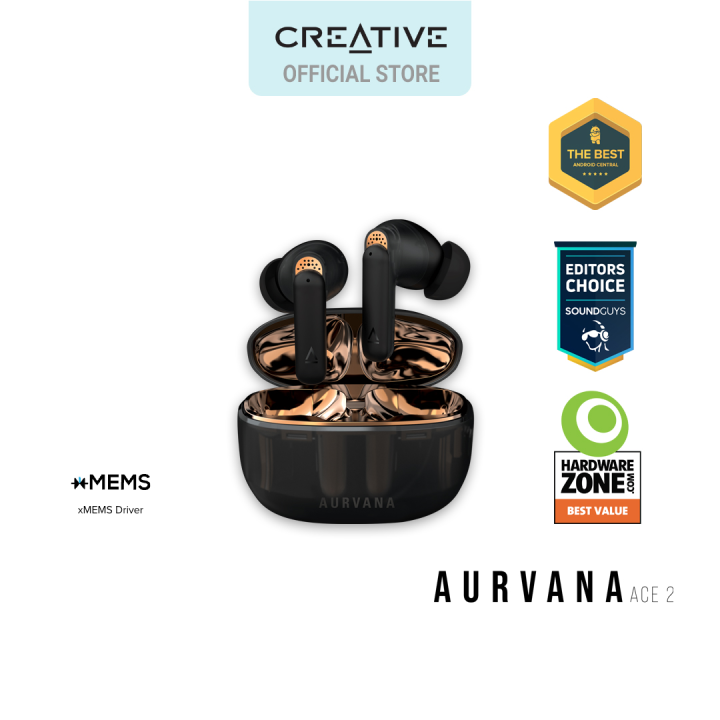 Creative Aurvana Ace TWS with Bluetooth® LE Audio, aptX