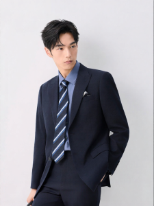 Mens Spring New Business Suit Wool