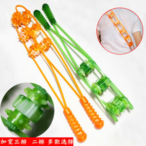 Back Pulling Roller Grounder Back Rub Massager Roller Multifunctional Back Thin Back Strap Cervical Spine Back Opening Handy Gadget