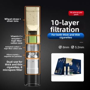 JINGYOU | Disposable Multi-Size Compatible Cigarette Filter