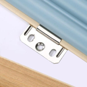 100PCs/Bag Galvanized Wall Clip Fluted Metal PVC Wall Panel Clip 3 Sizes Metal Clip WPC Panel Clip