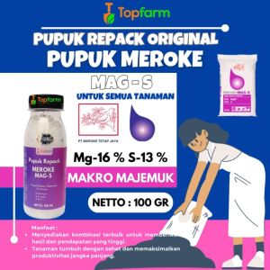 Pupuk Meroke Mag S: Pupuk Makro Majemuk Berkualitas Tinggi
