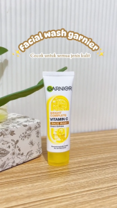 Garnier Bright Complete Speed Brightening Scrub Cleanser Skin Care -50ML