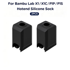 begrint | Silicone Socks Insulation Cover High Temperature for Bambu Lab X1 X1C P1S P1P Hotend Heated Block 3D Printer Replacement Parts