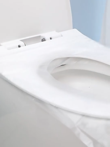 1pcs Disposable Toilet Seat Covers Hygeine PE Plastic Antibacterial Travel Portable Toilet Seat Cushion