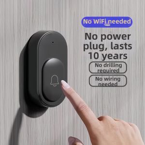 Chuông Cửa Không Dây Dùng Cho Nhà Một-đến-Hai Điều Khiển Từ Xa Âm Lượng Cao